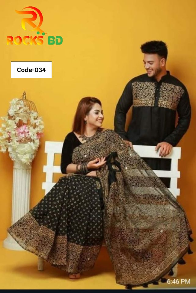 Dhupian Cotton Saree